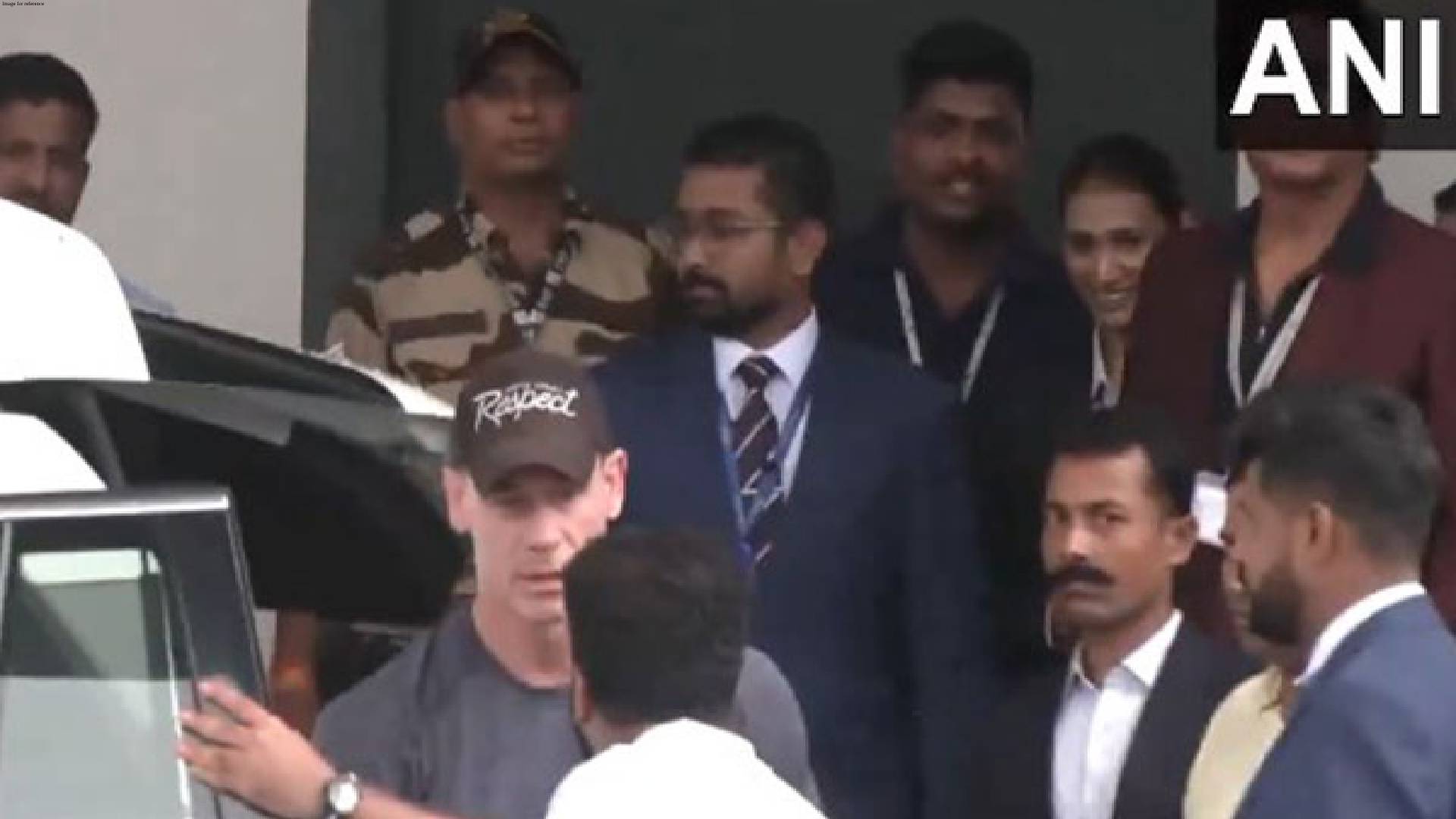 John Cena touches down in Mumbai ahead of Anant Ambani-Radhika Merchant wedding